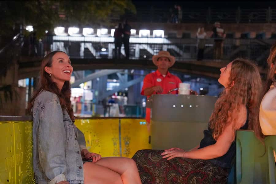 San Antonio Premium Night Driving Tour with Dinner & Cruise - Booking details that matter
