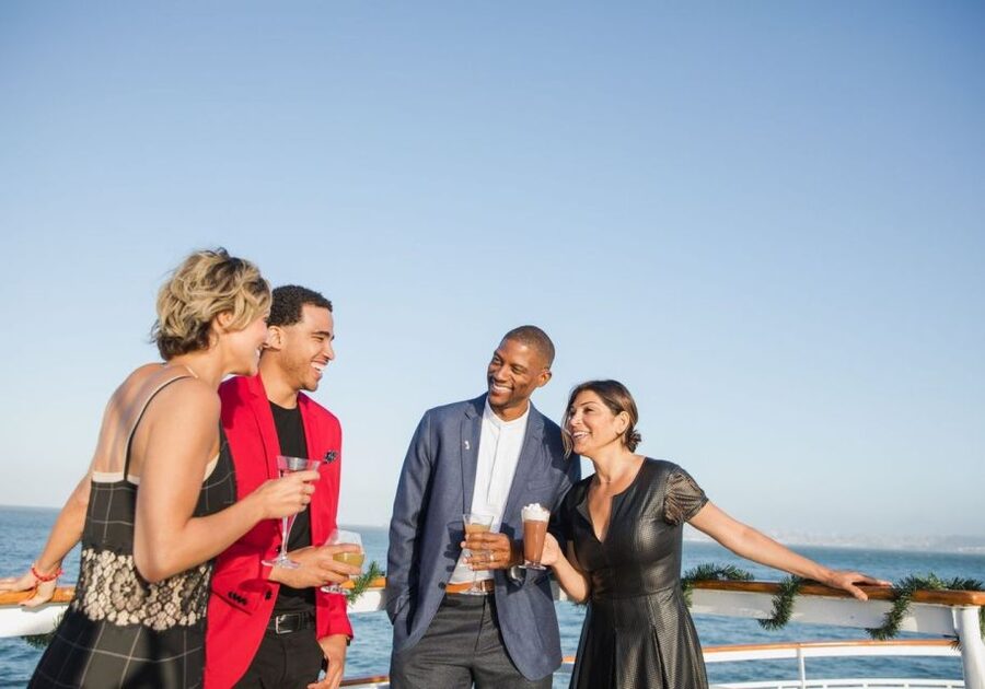 San Diego: Christmas Day Buffet Brunch or Dinner Cruise - The brunch menu: familiar holiday comfort