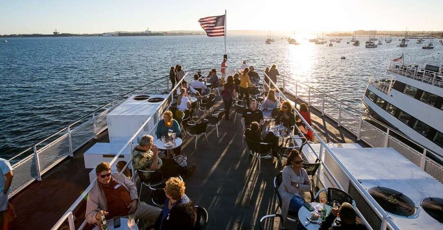 San Diego: New Year's Eve Gourmet Brunch or Dinner Cruise - Is $141 a good value for you?