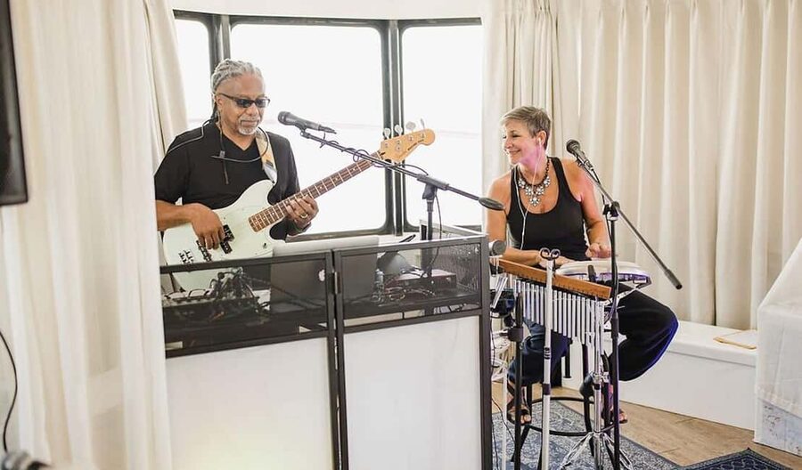 Sandestin: Sunset Dinner Cruise with Live Music - Three decks, panoramic windows, and a changing view