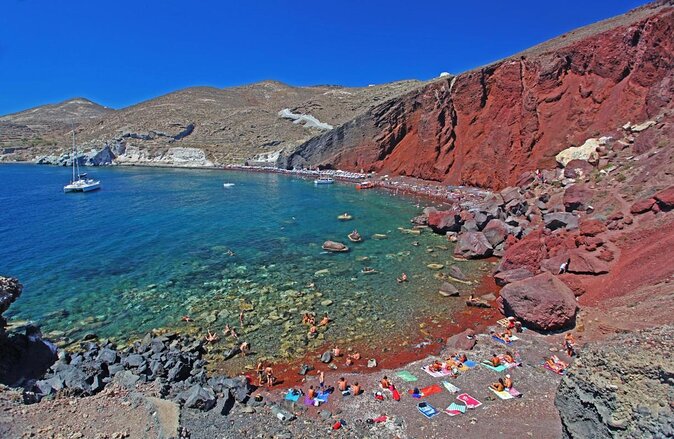 Santorini: Motor Yacht Sunset Cruise with 5-Course Dinner - Setting out from Vlihada at 3:30 pm