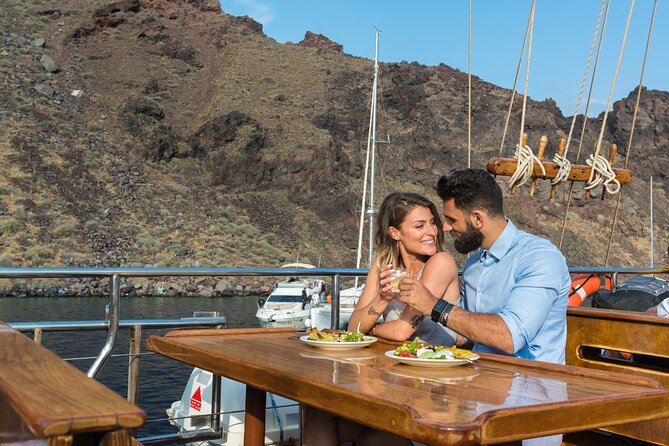 Santorini Sunset Dinner Cruise Including Nea Kameni Visit - Is $108.13 a fair price?