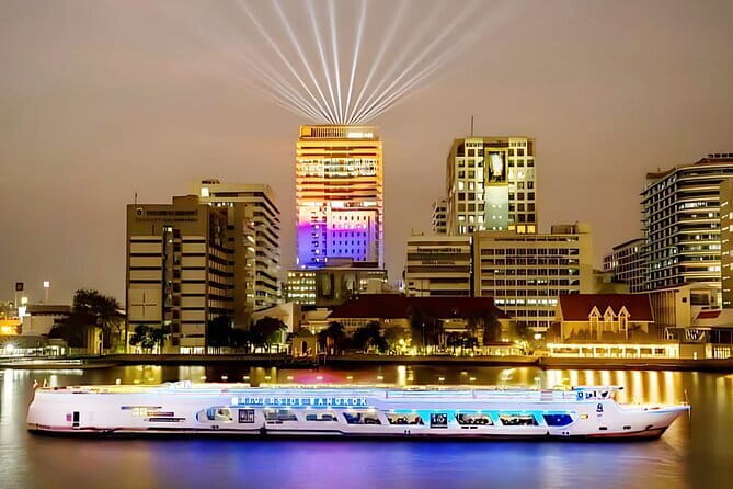 Scenic Bangkok Unicorn Dinner Cruise on Chao Phraya River - Asiatique and the later part of the cruise