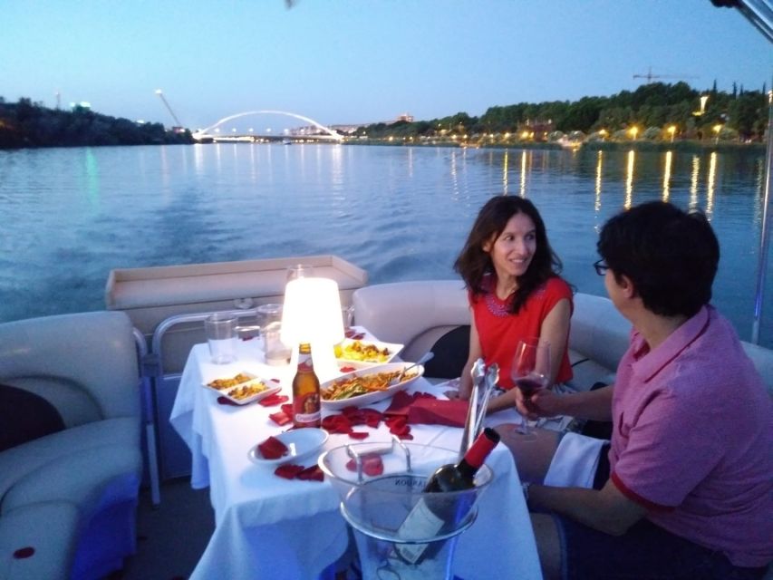 Seville: Private Boat Tour with Paella Lunch and Drinks - What you see during the 1.5-hour cruise