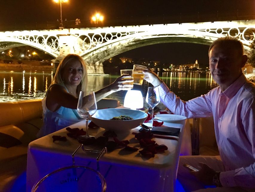 Seville: Private Boat Tour with Paella Lunch and Drinks - Paella, starters, dessert, and drinks