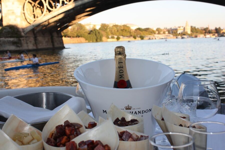 Seville: Private Boat Tour with Paella Lunch and Drinks - Practical details before you book