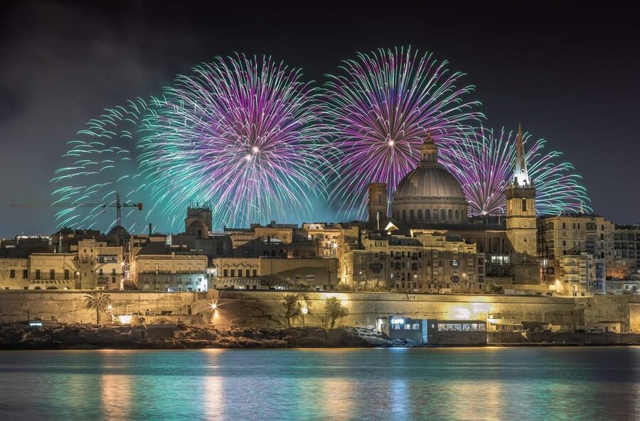 Sliema: Fireworks Festival Cruise with Dinner and Transfers - Key points to know before booking