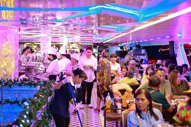 Smile Riverside Cruise Luxury Buffet Dinner from Bangkok - Setting out from ICONSIAM at 7:15 pm