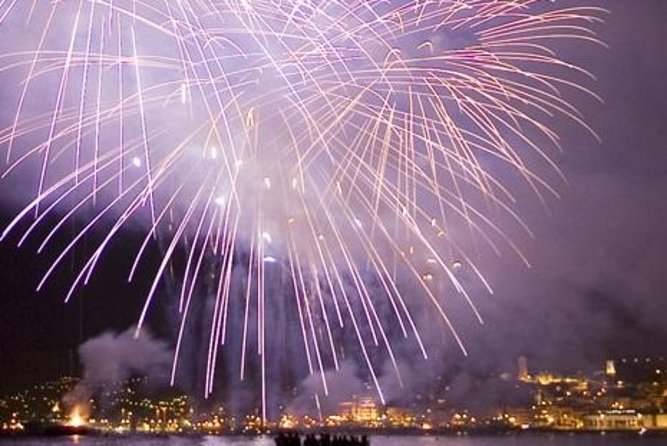 Summer Fireworks and Dinner Catamaran Cruise from Cannes - Boarding at Quai Saint-Pierre at 7:30 pm