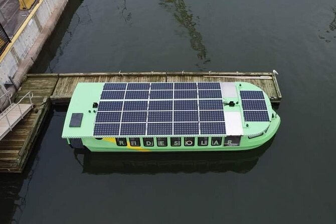Sunset Dinner Cruise on North America's LARGEST Solar Boat! (6PM) - Mi’Kmaq settlement, French fortifications, and English control