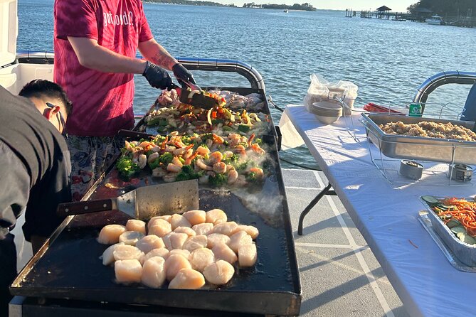 Sunset Hibachi Dinner Cruise - Seating, space, and the boat itself