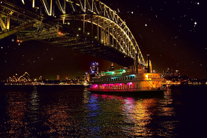 Sydney CABARET Dinner Cruise - A paddlewheeler night on Sydney Harbour