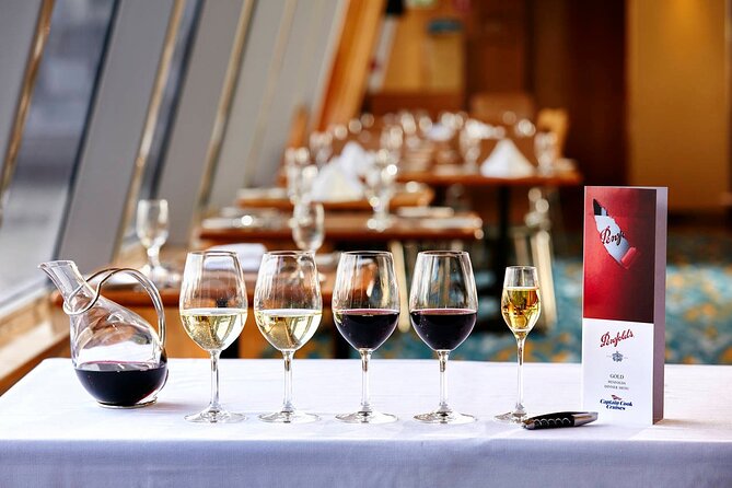 Sydney Gourmet Gold Penfolds Dinner Cruise from Darling Harbour - Service, comfort, and the less polished details
