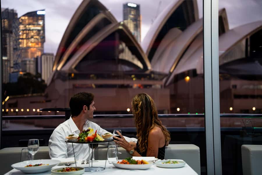 Sydney Harbour: Glass Boat Signature Dinner Cruise - The route from Darling Harbour to the harbour icons