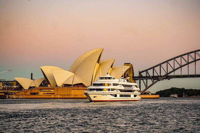 Sydney Harbour Sunset Dinner Cruise from Darling Harbour - Boarding at King Street Wharf 1 in Darling Harbour