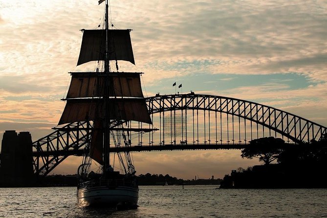 Sydney Harbour Tall Ship Twilight Dinner Cruise - Boarding at Campbells Cove in The Rocks