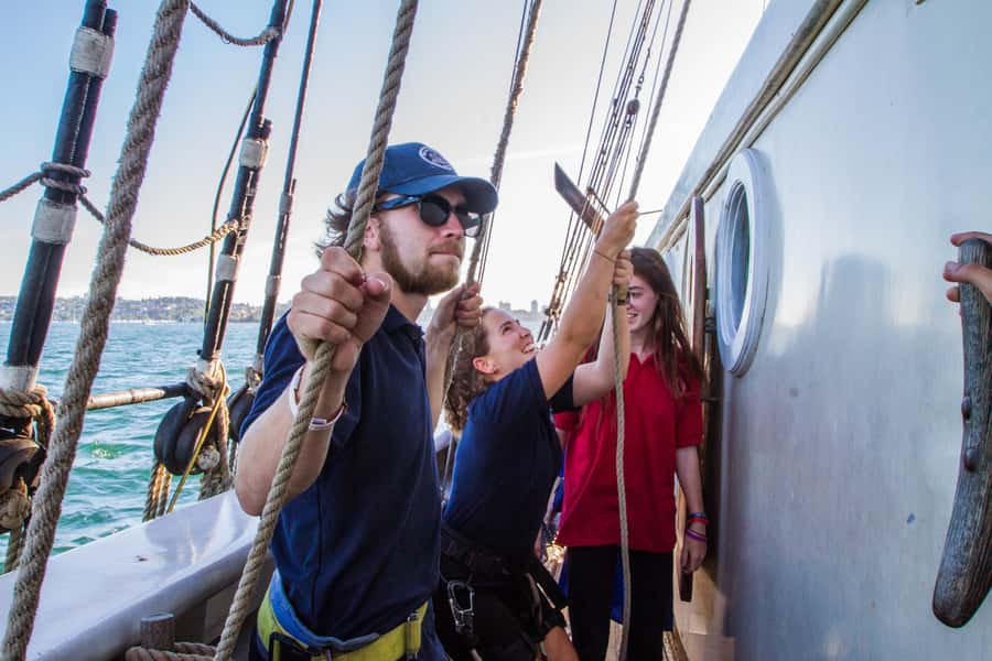 Sydney: Tall Ship Harbour Twilight Dinner Cruise - What the $77 price really buys