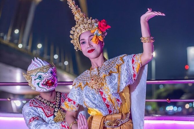 The Newest Luxury 5 Star Bangkok Chaophraya Dinner Cruise - Thai dance, live music, and a party finish