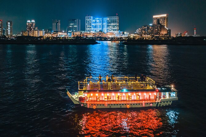Tokyo Bay Yakatabune Dinner/Day Cruise with Japan Show and Drinks - Meeting at Etchujima