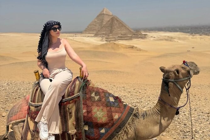 Tour Giza Pyramid Camel Ride ATV and Nile Dinner Cruise - One hour on an ATV near the pyramids