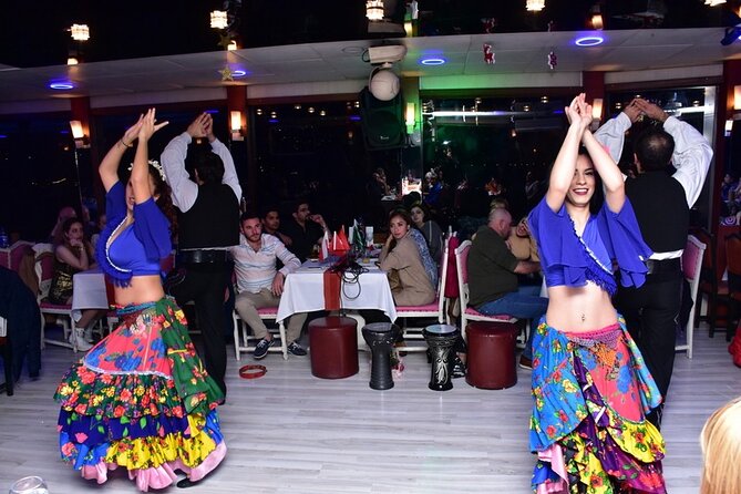 Turkish Night at Dinner Cruise in Istanbul Bosphorus - Dolmabahçe Palace and the European shore