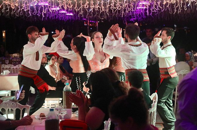 Turkish Show with Bosphorus Dinner Cruise - What the single Bosphorus stop means