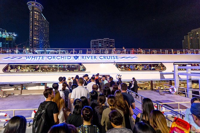 White Orchid Dinner Cruise at Bangkok with Pickup & Live Music - Who should book this dinner cruise?