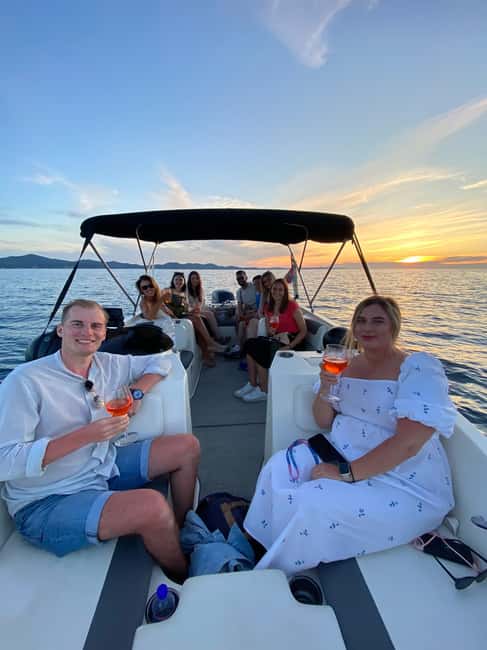 Zadar: Golden Hour Cruise RIB Tour Island Dinner Stop & Swim - The golden-hour return to Zadar